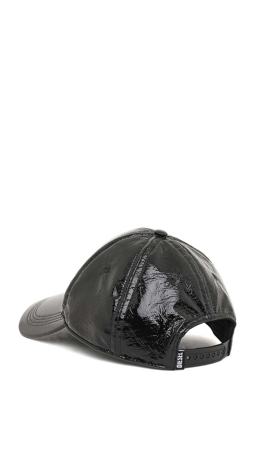 Gorra Diesel logotipo ‘D’ rojo bordado en la parte delantera en parche