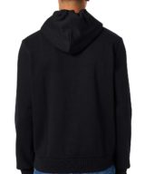 Sudadera negra Diesel con capucha y logotipo en l aparte delantera