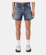 Pantalón corto Diesel D-KIRM-Z con etiqueta del logotipo