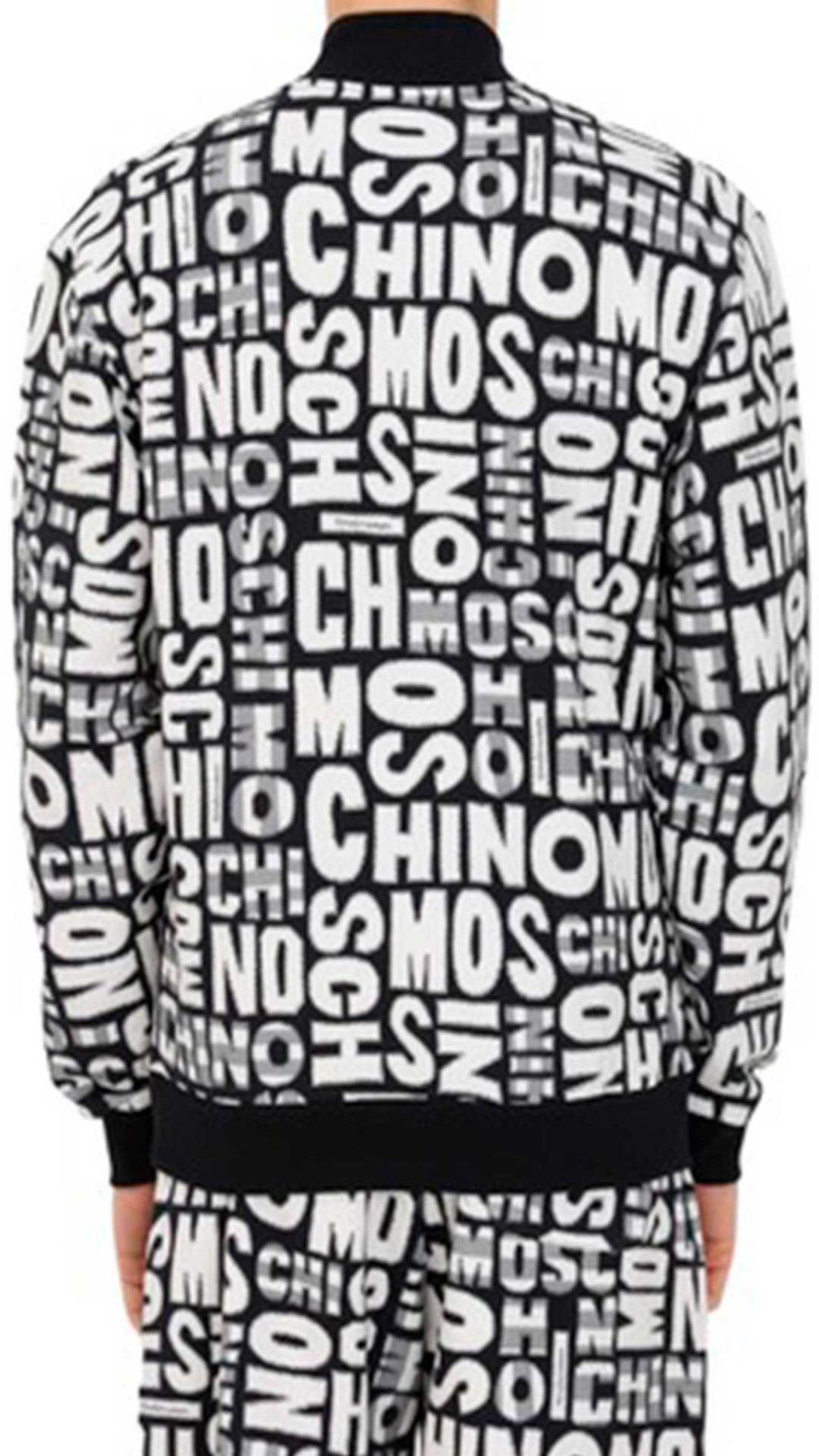 Chaqueta deportiva Moschino con estampado gráfico del logotipo