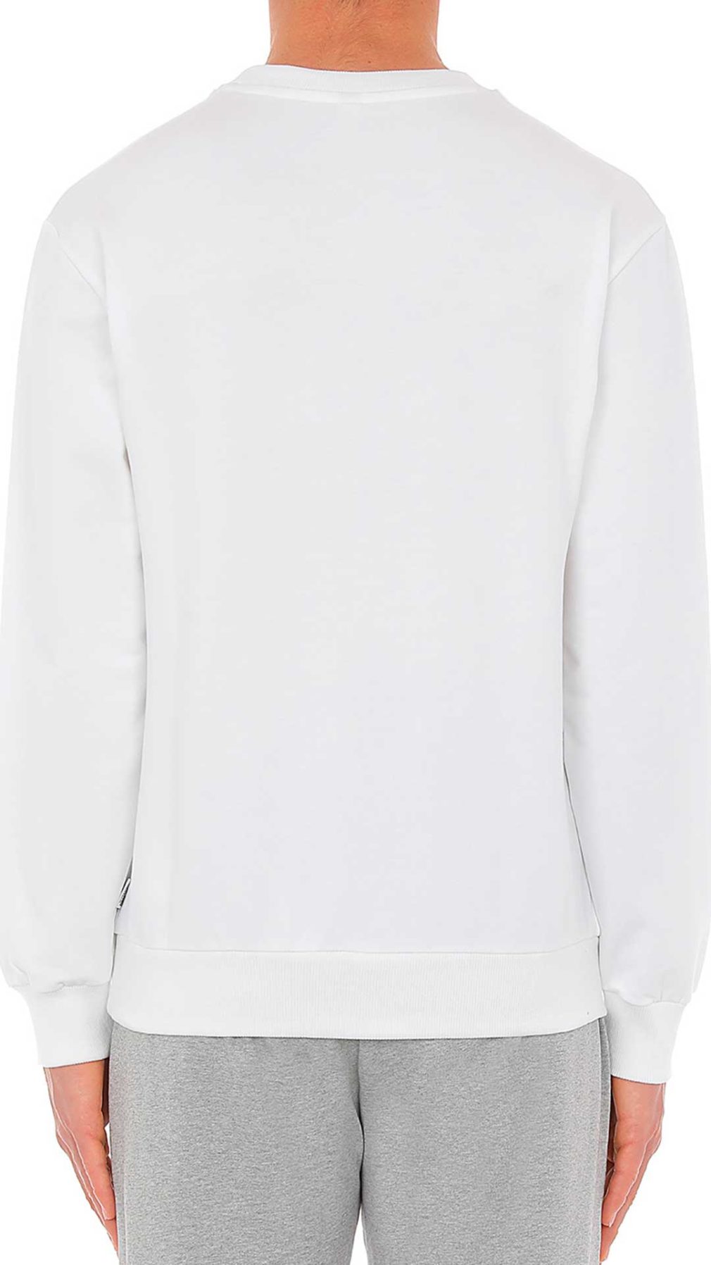 Sudadera blanca Moschino logo Teddy Bear