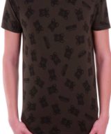 Camiseta verde Moschino con estampado de Teddy Bear y del  logotipo