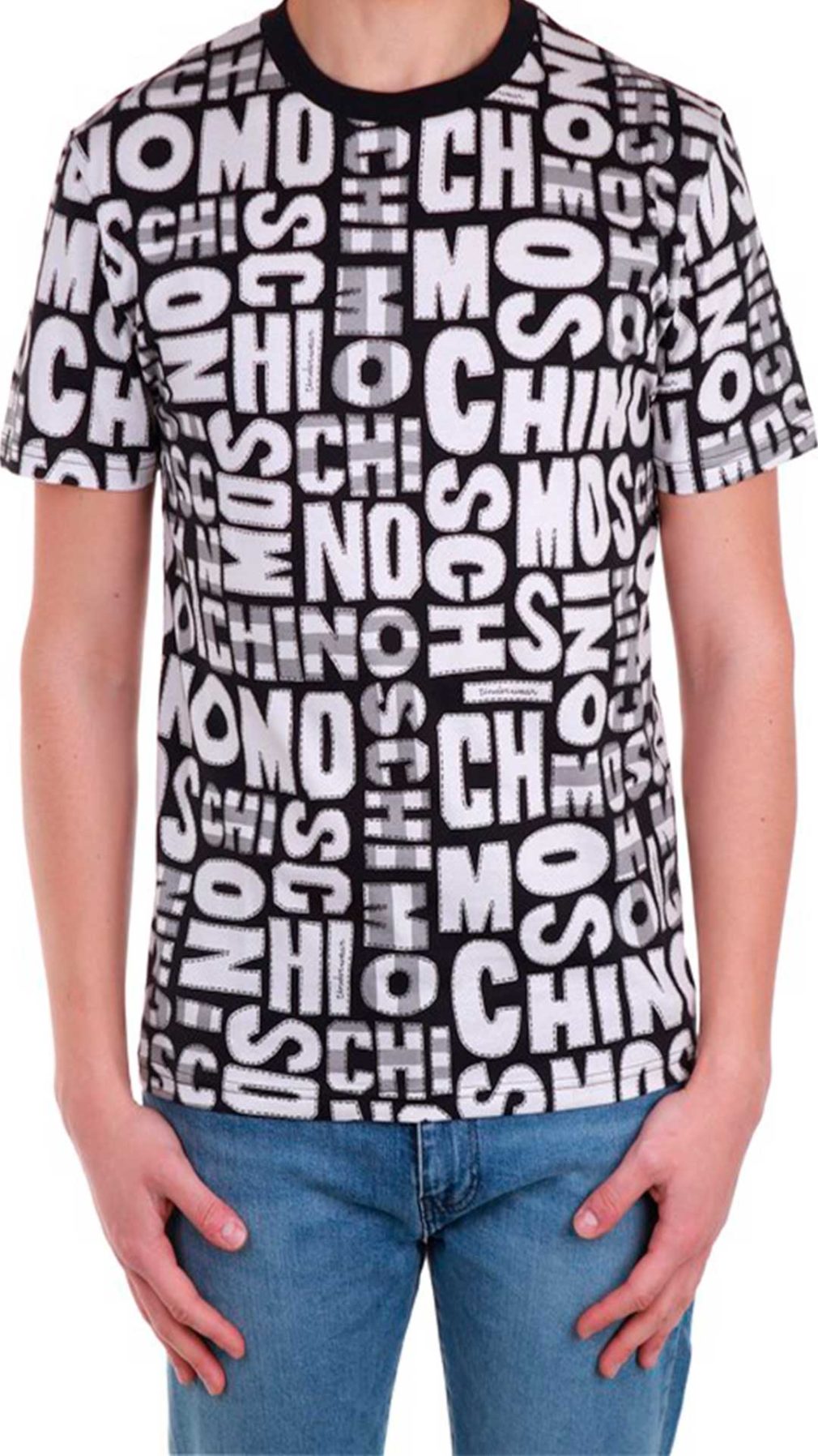Camiseta Moschino con estampado gráfico del logotipo