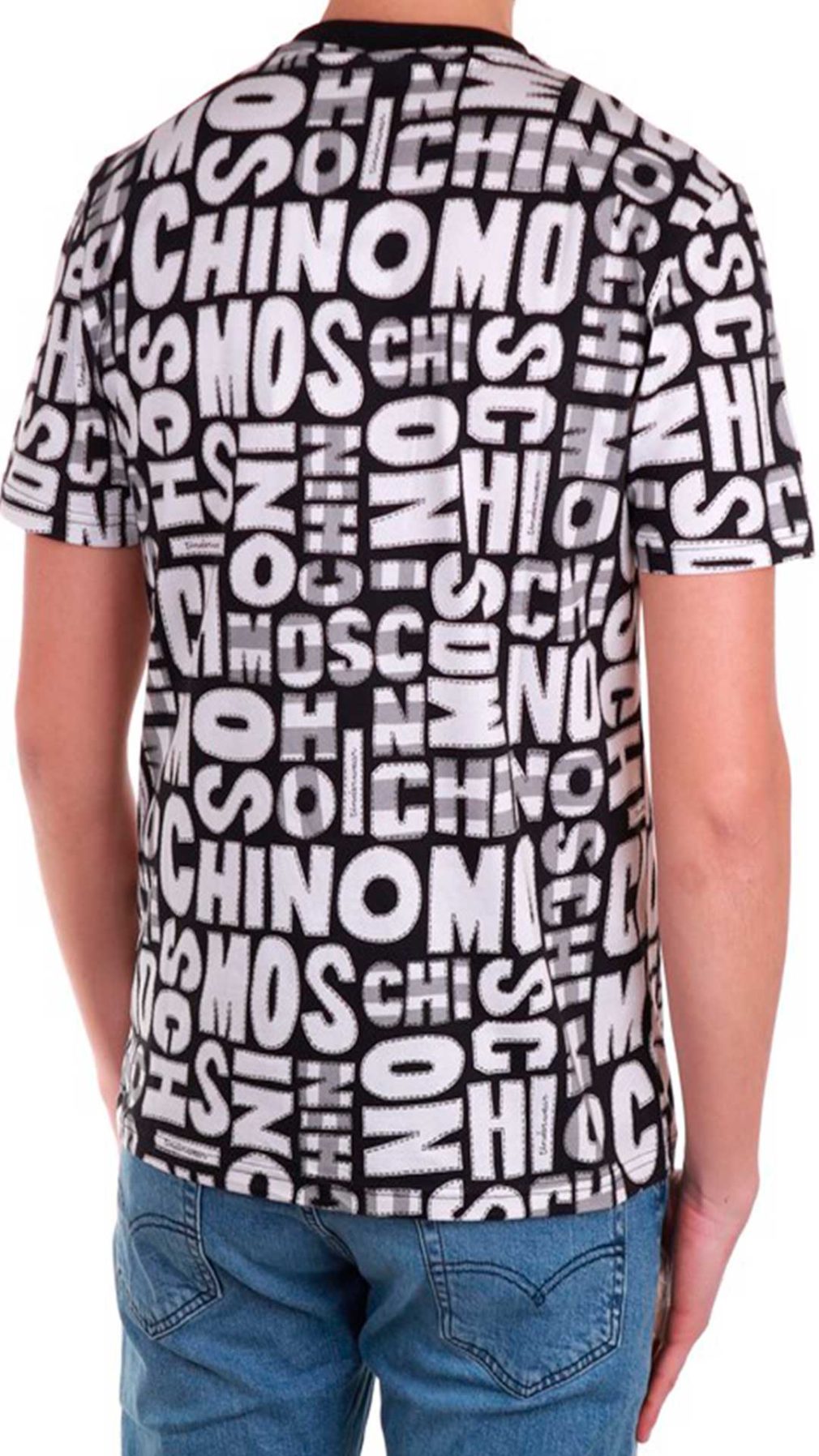 Camiseta Moschino con estampado gráfico del logotipo