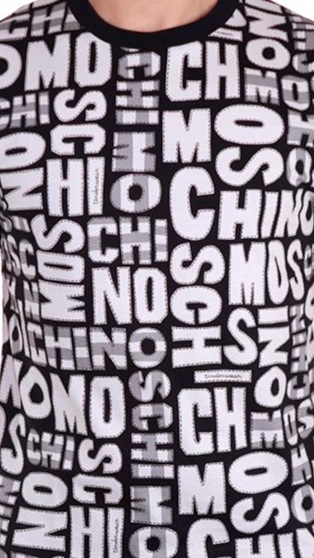 Camiseta Moschino con estampado gráfico del logotipo