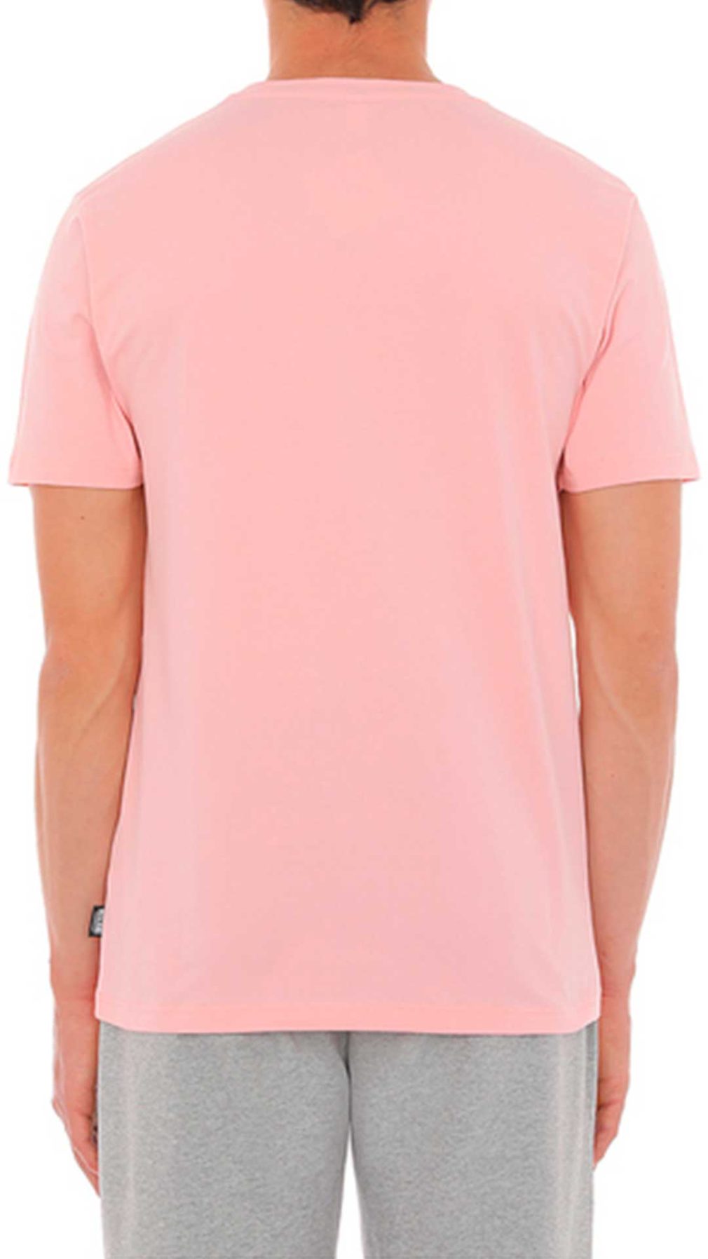 Camiseta rosa Moschino con estampado Teddy Bear y logotipo