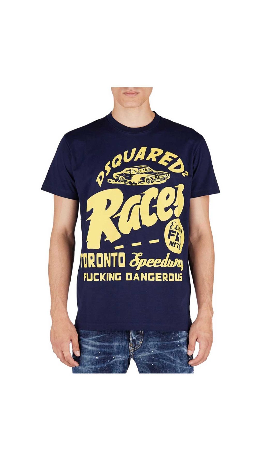 Camiseta Dsquared2 con logotipo en la parte delantera
