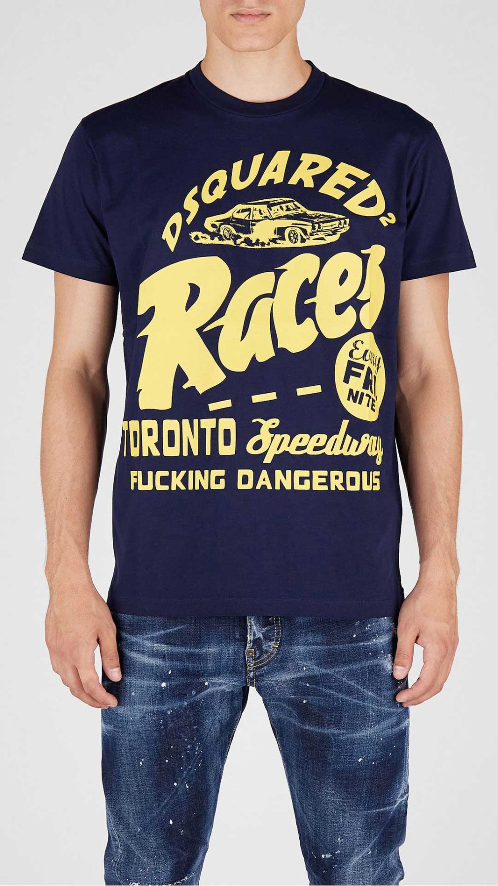 Camiseta Dsquared2 con logotipo en la parte delantera