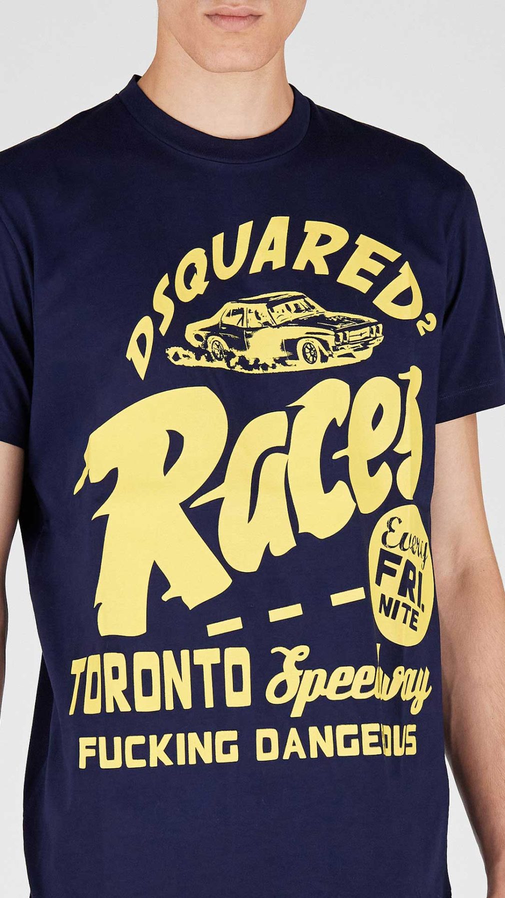 Camiseta Dsquared2 con logotipo en la parte delantera
