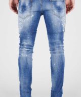 Jeans Super Twinky Dsquared2 con parche camuflaje y etiqueta con logotipo