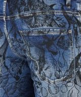 Jeans Skater Dsquared2 con estampado en toda la pieza