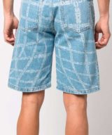 Pantalón corto GCDS  con logo estampado en toda la pieza