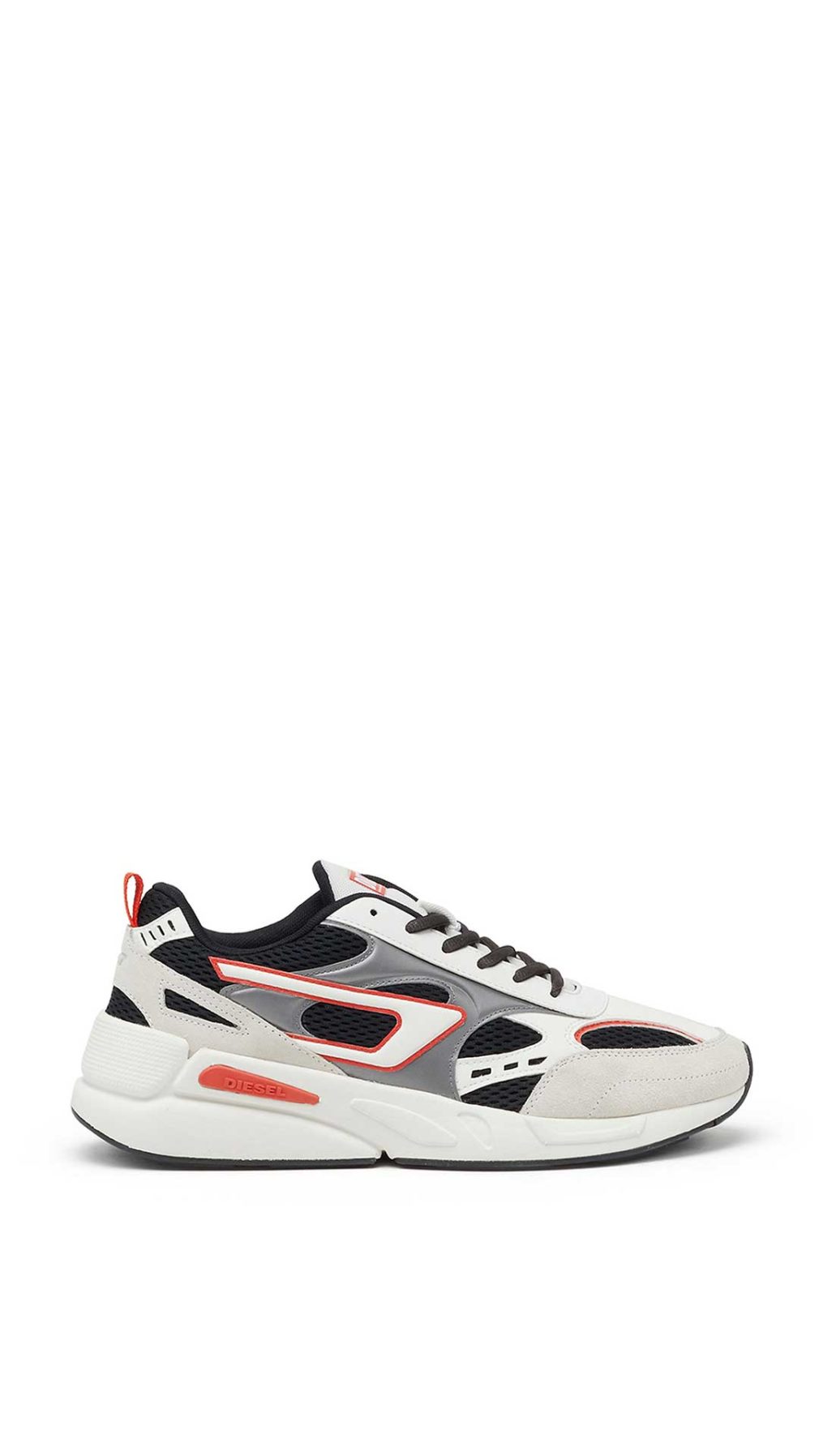 Deportivas Diesel de malla y gamuza con etiqueta Diesel For Successful Living