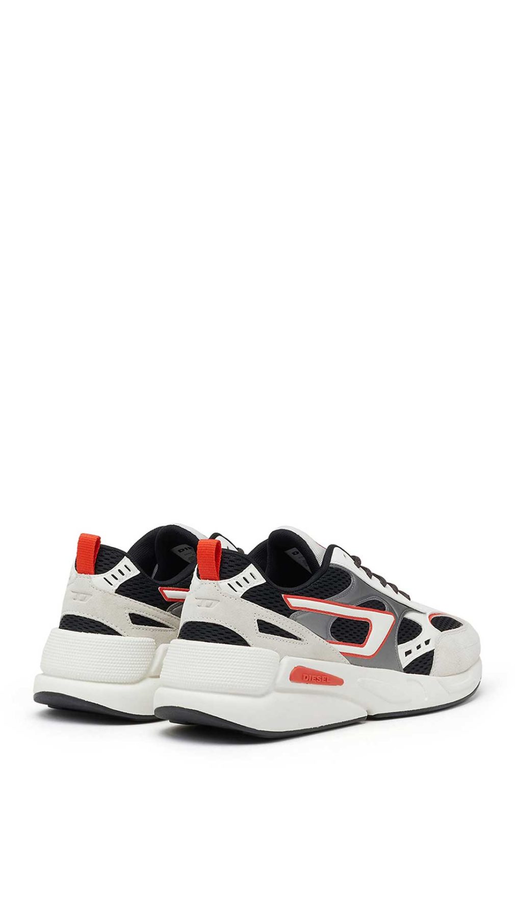 Deportivas Diesel de malla y gamuza con etiqueta Diesel For Successful Living