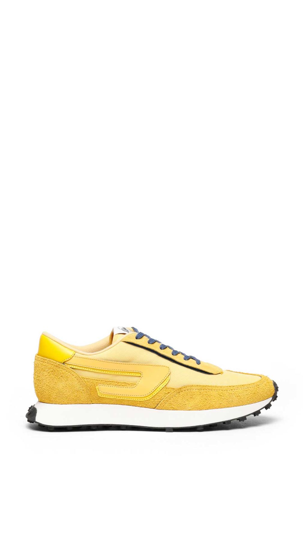 Deportivas Diesel de nylon y gamuza con logotipo D en los laterales