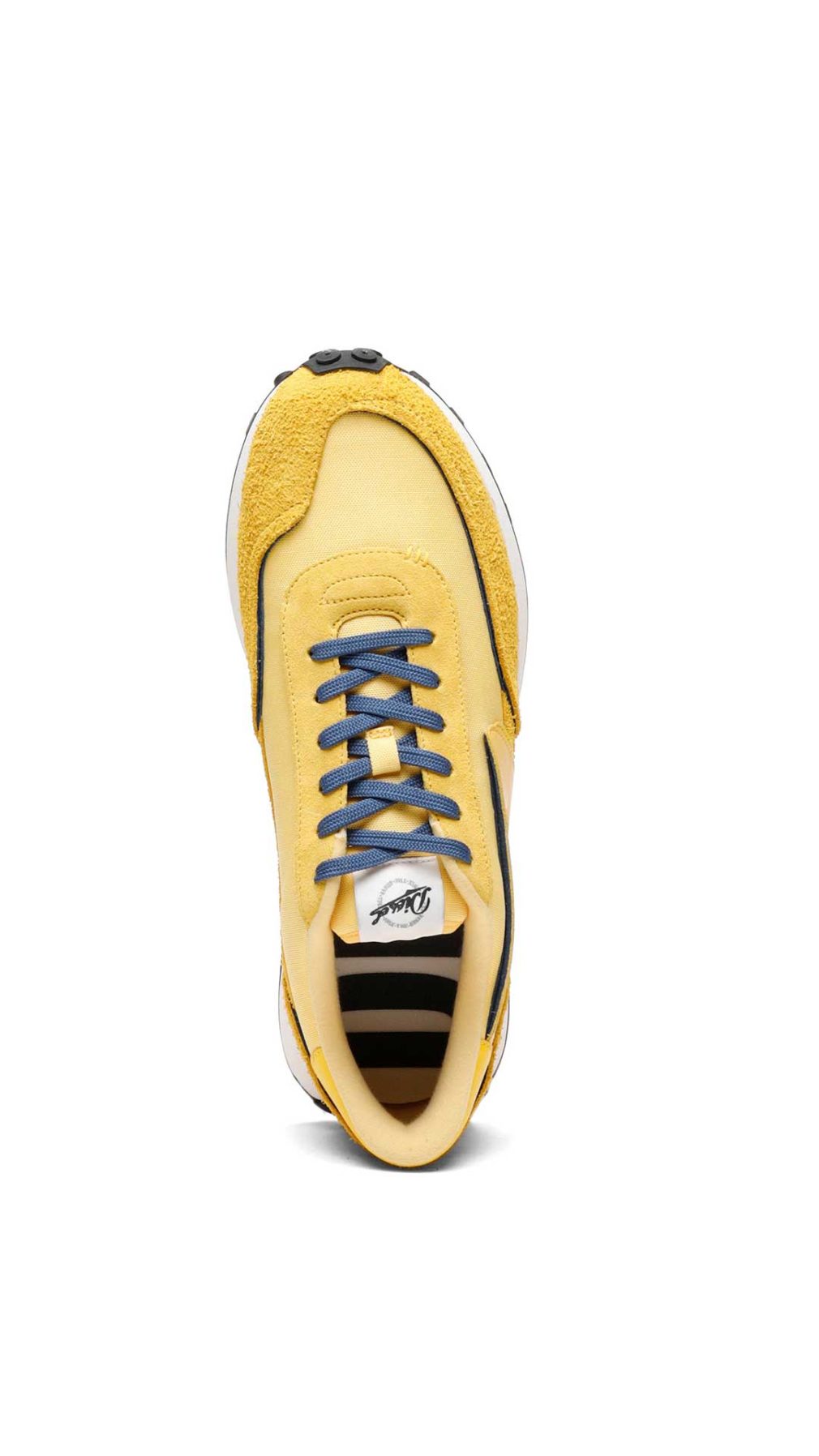 Deportivas Diesel de nylon y gamuza con logotipo D en los laterales