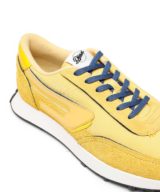 Deportivas Diesel de nylon y gamuza con logotipo D en los laterales
