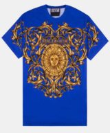 Camiseta Versace Jeans Couture con logotipo parte delantera y trasera