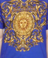 Camiseta Versace Jeans Couture con logotipo parte delantera y trasera