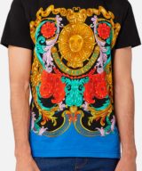 Camiseta Versace Jeans Couture con el estampado Sun Flower Garland
