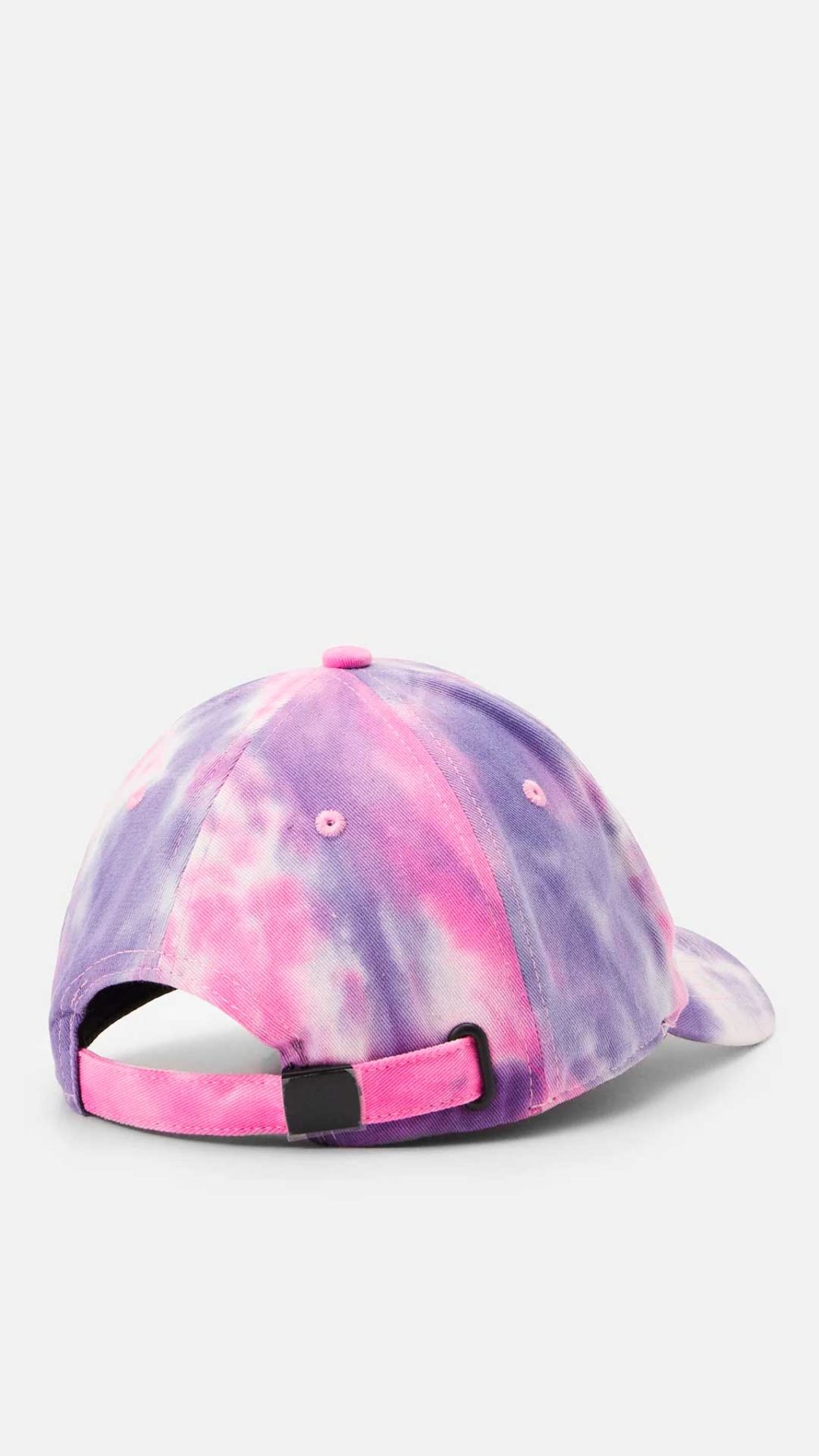 Gorra rosa Versace Jeans con logo bordado en la parte delantera