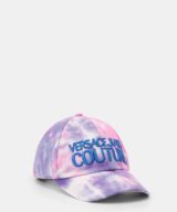 Gorra rosa Versace Jeans con logo bordado en la parte delantera
