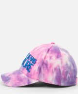 Gorra rosa Versace Jeans con logo bordado en la parte delantera