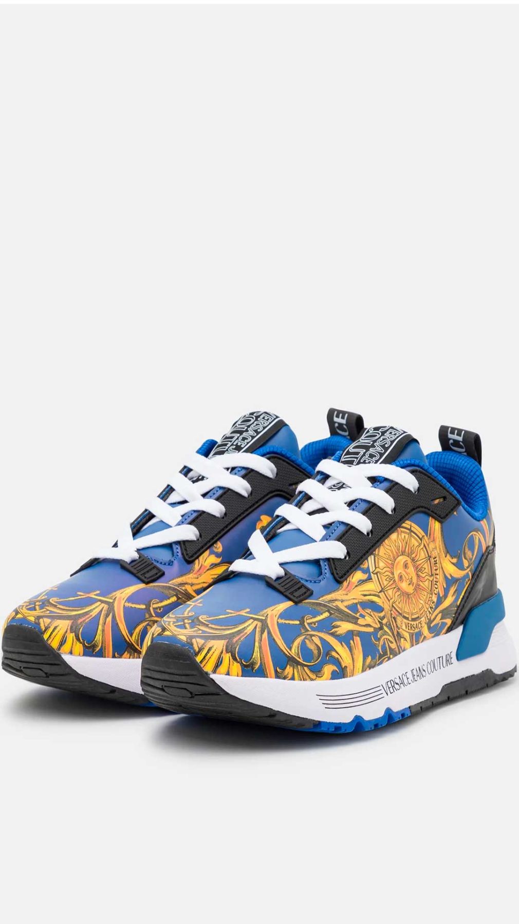 Deportiva Versace Jeans Couture con logotipo y estampado barroco