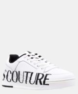 Deportiva blanca Versace Jeans Couture con logotipo en la suela