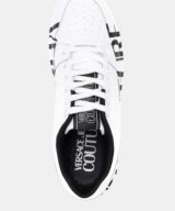 Deportiva blanca Versace Jeans Couture con logotipo en la suela