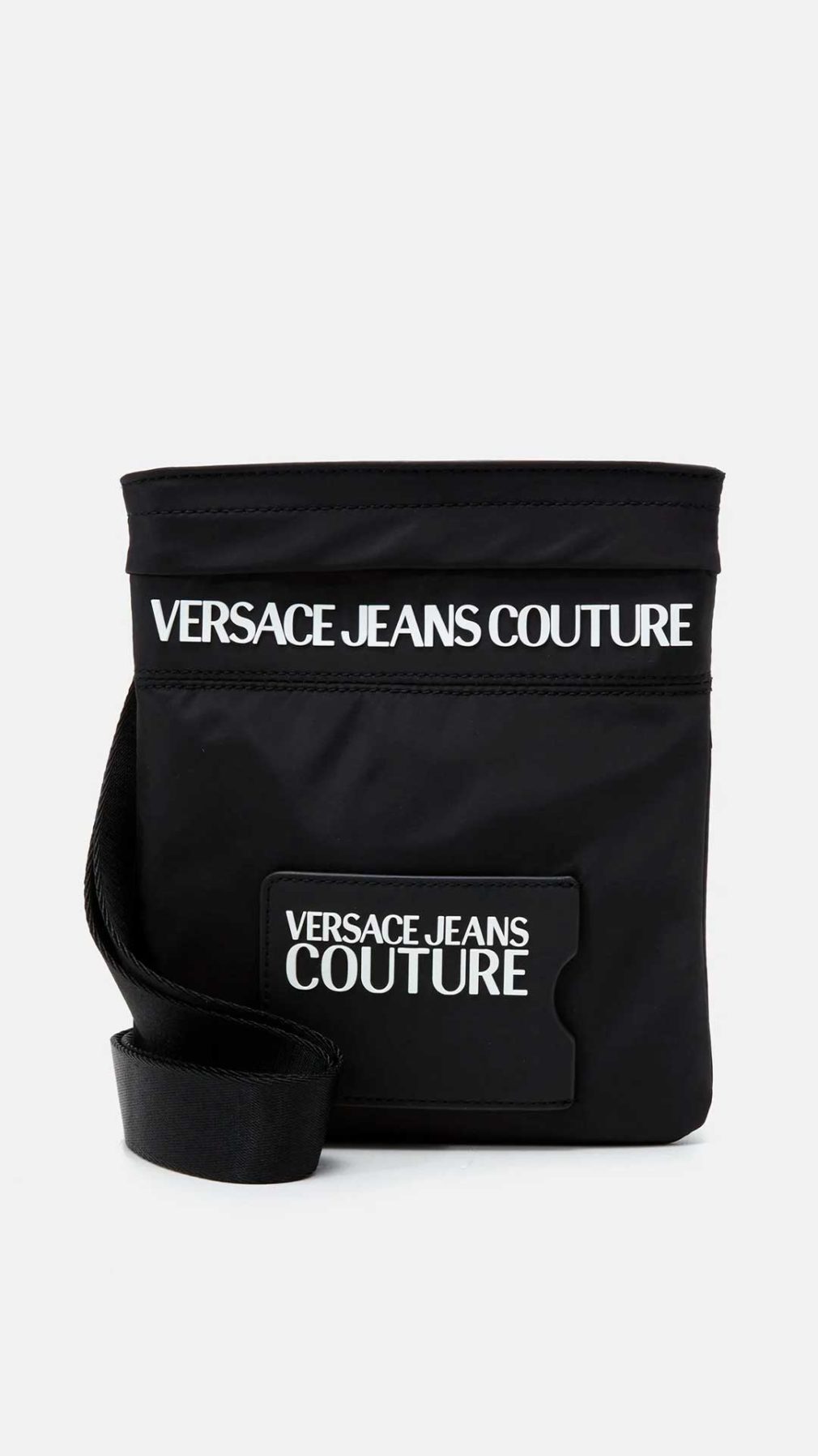 Bolso Versace Jeans Couture con logotipo en relieve en la parte delantera