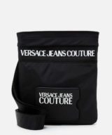 Bolso Versace Jeans Couture con logotipo en relieve en la parte delantera