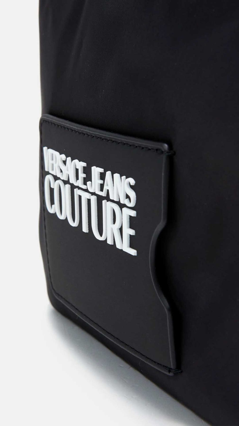 Bolso Versace Jeans Couture con logotipo en relieve en la parte delantera