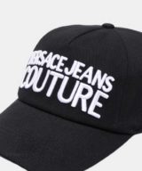 Gorra Versace Jeans Couture con logotipo bordado en la parte delantera