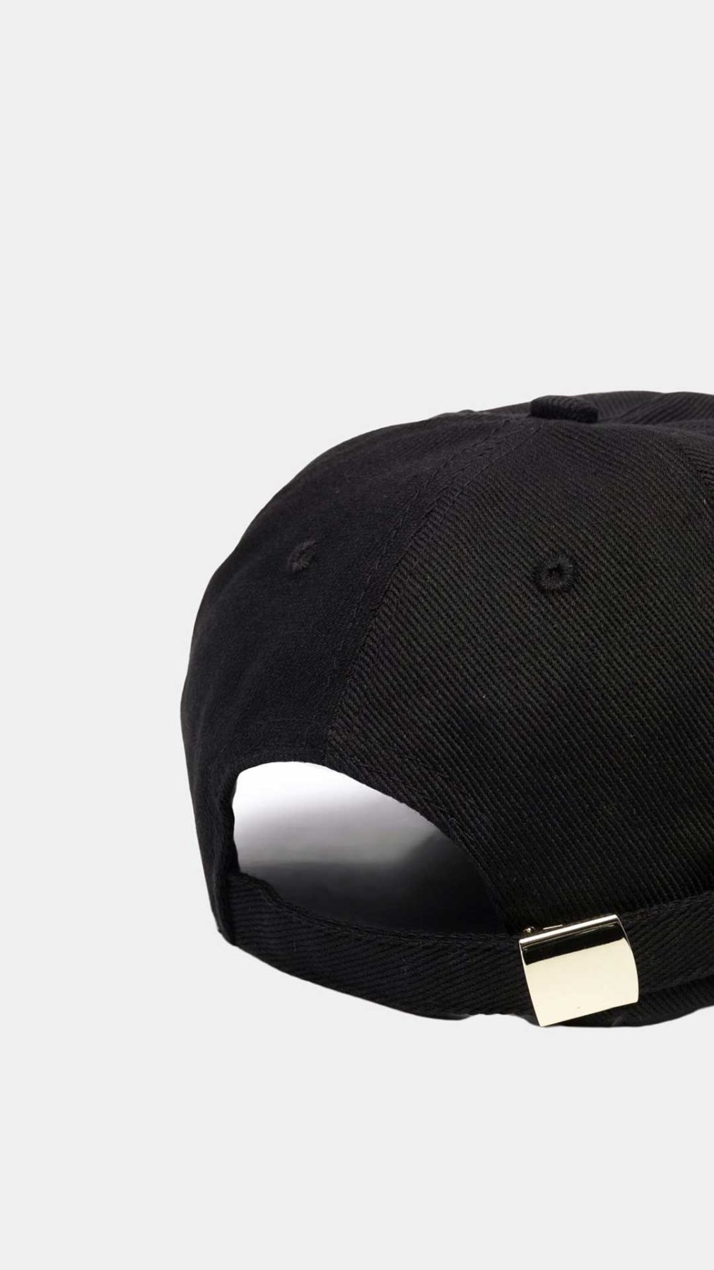 Gorra Versace Jeans Couture con logo con cristalitos negros