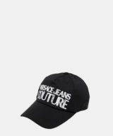 Gorra Versace Jeans Couture con logotipo en relieve plateado en la parte delantera