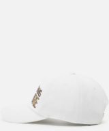 Gorra Versace Jeans Couture con logotipo en relieve dorado en la parte delantera