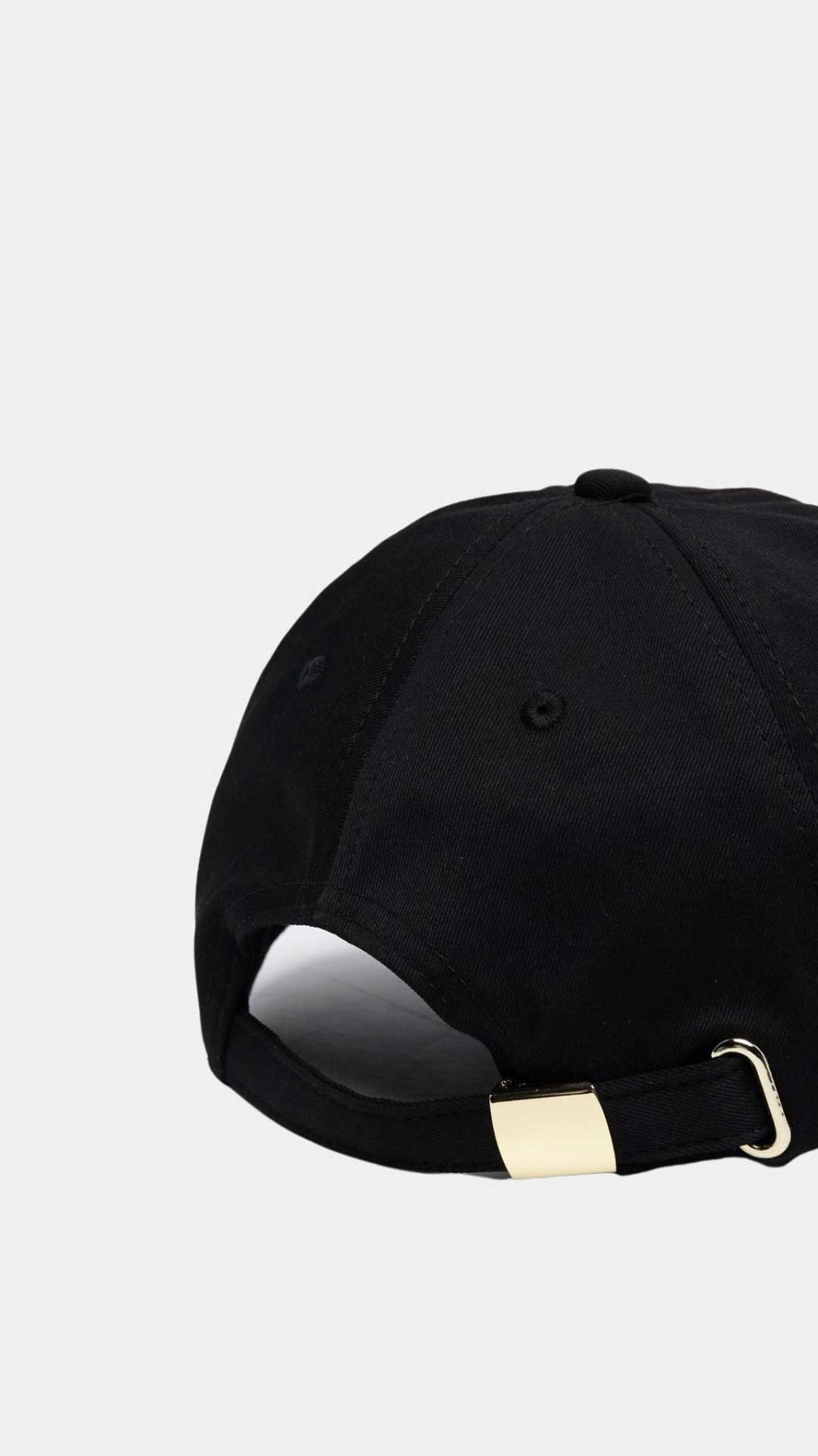 Gorra Versace Jeans Couture con logotipo en relieve plateado en la parte delantera