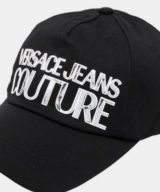 Gorra Versace Jeans Couture con logotipo en relieve plateado en la parte delantera