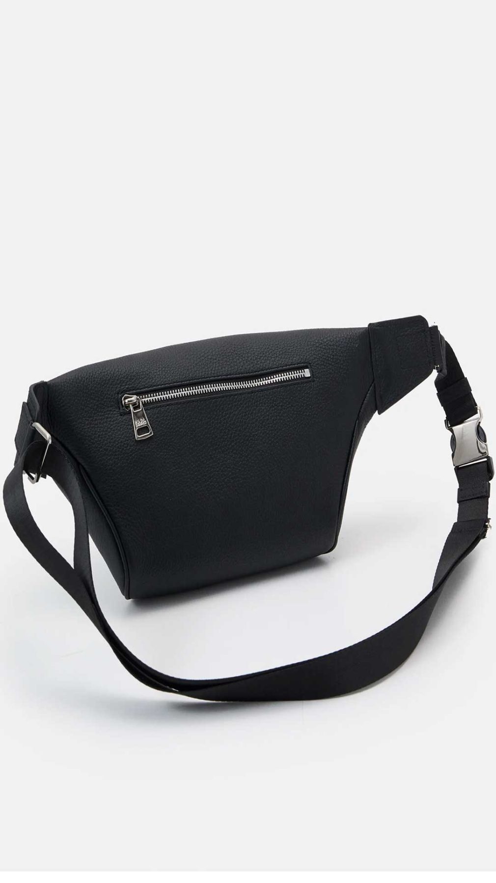 Riñonera Karl Lagerfeld con logotipo Rue St-Guillaume en la parte delantera y doble bolsillo