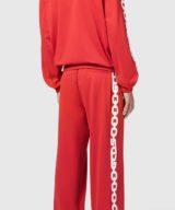 Pantalones de chándal GCDS con banda lateral de cadena gruesa con logo