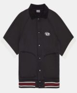 Sudadera Diesel de corte relajado con botones a presión