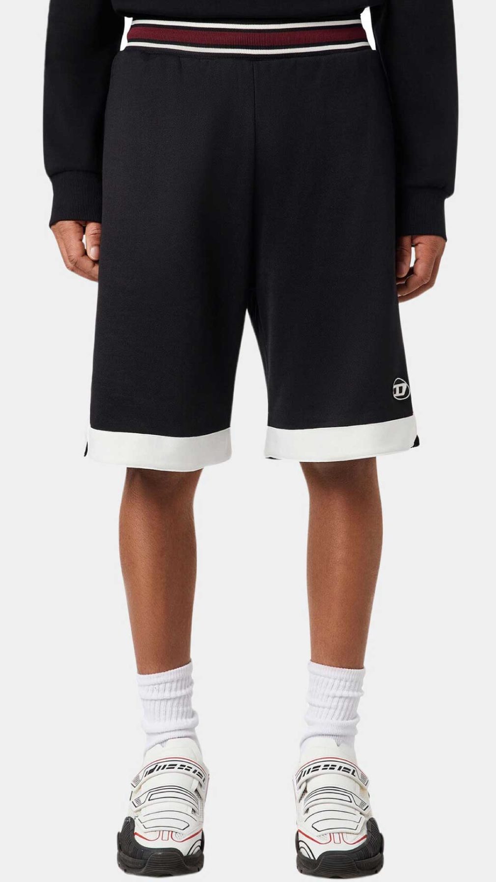Pantalón corto Diesel con logotipo
