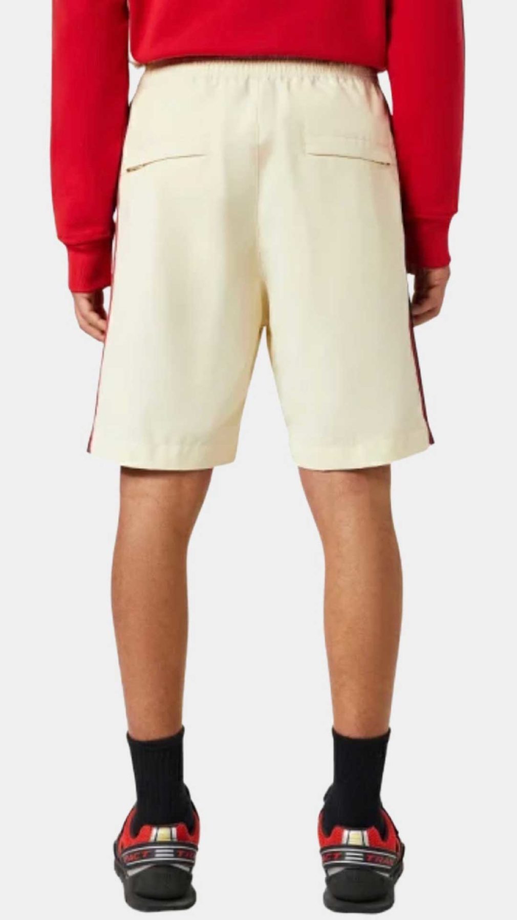 Pantalones cortos Diesel con logotipo vintage en la pierna izquierda