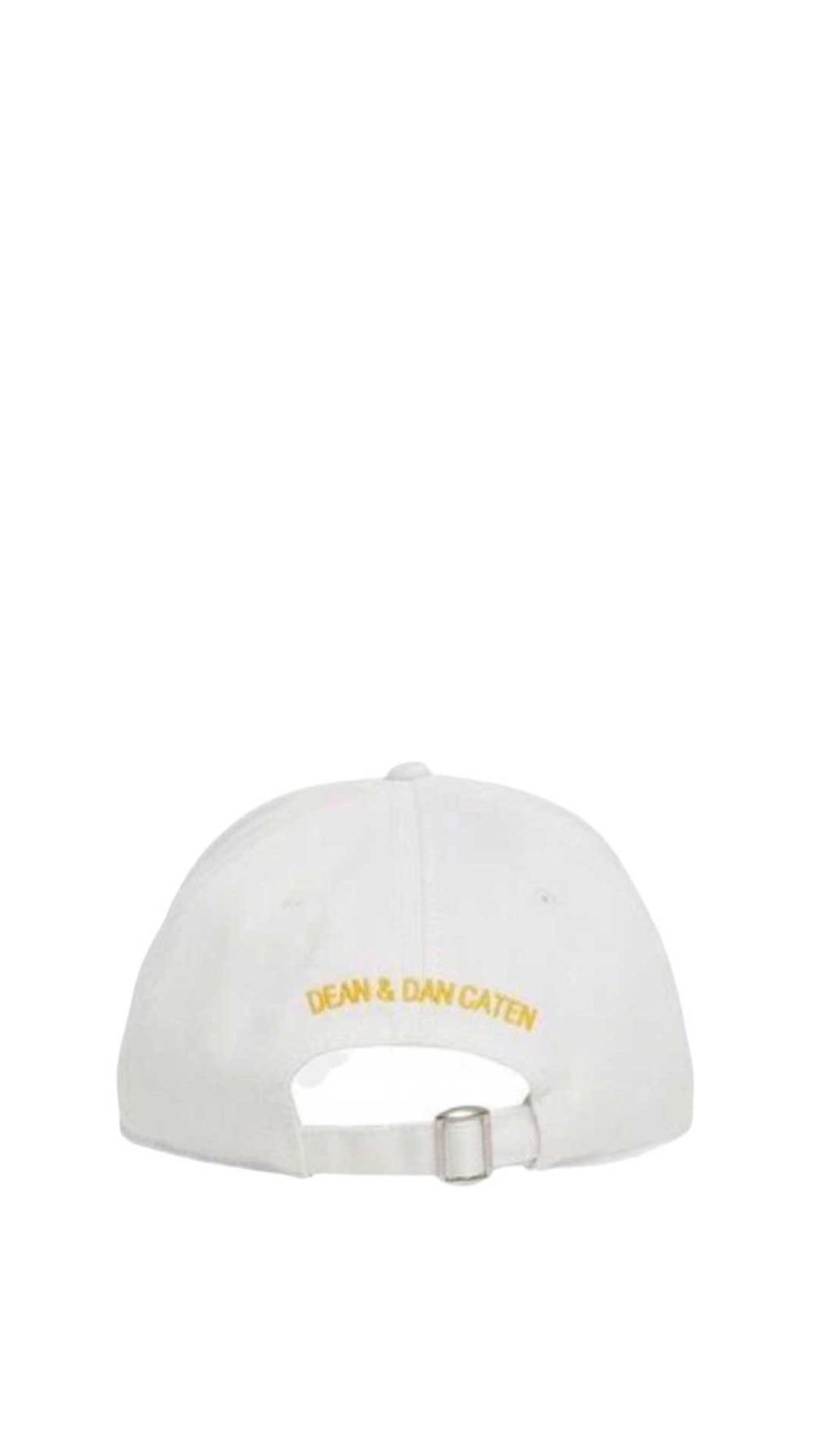 Gorra blanca Dsquared2 con logotipo Icon