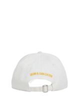 Gorra blanca Dsquared2 con logotipo Icon