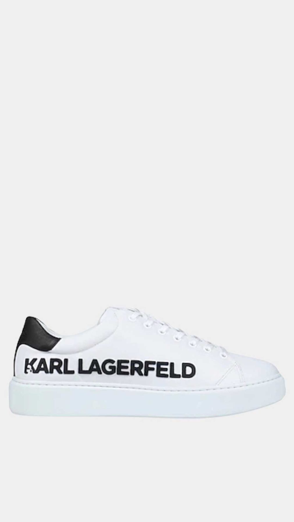 Deportiva Karl Lagerfeld  con logotipo en relieve en el lateral