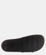 Chancla negra Karl Lagerfeld con logotipo