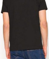 Camiseta  Karl Lagerfeld con logotipo metalizado en la parte delantera