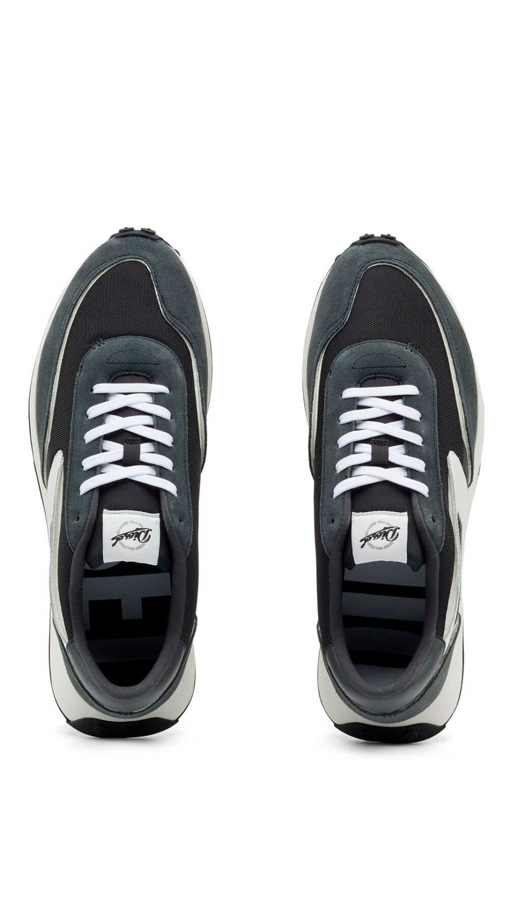 Deportiva Diesel de malla y gamuza